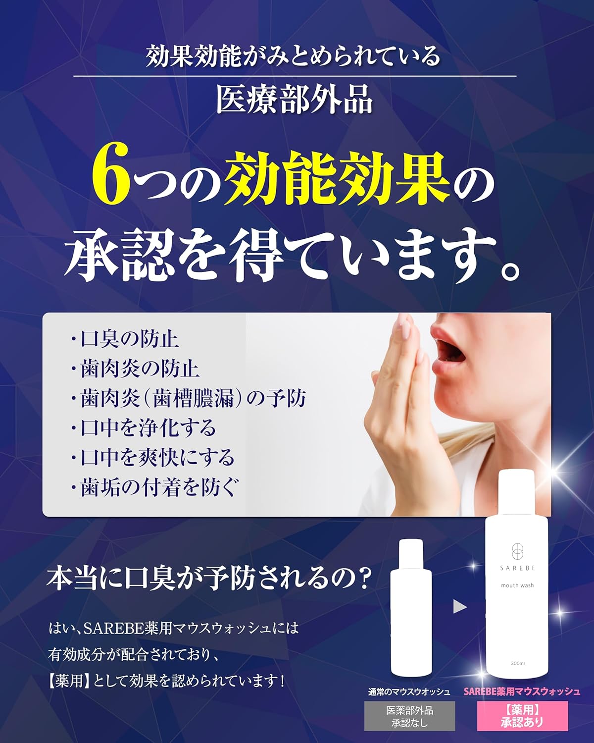 SAREBE 薬用マウスウォッシュ